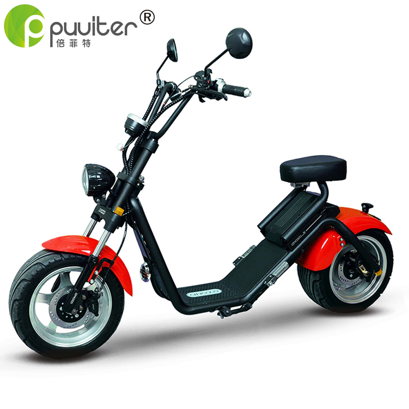 2020 EEC electric citycoco scooter mobility motorcycle 1500W remove battery mobility C04A