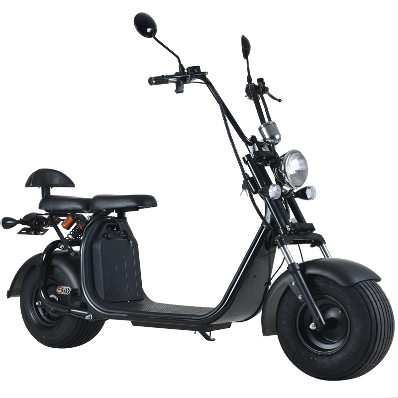 EEC/COC 1500W electric citycoco scooter with 2 seat electric vehicle